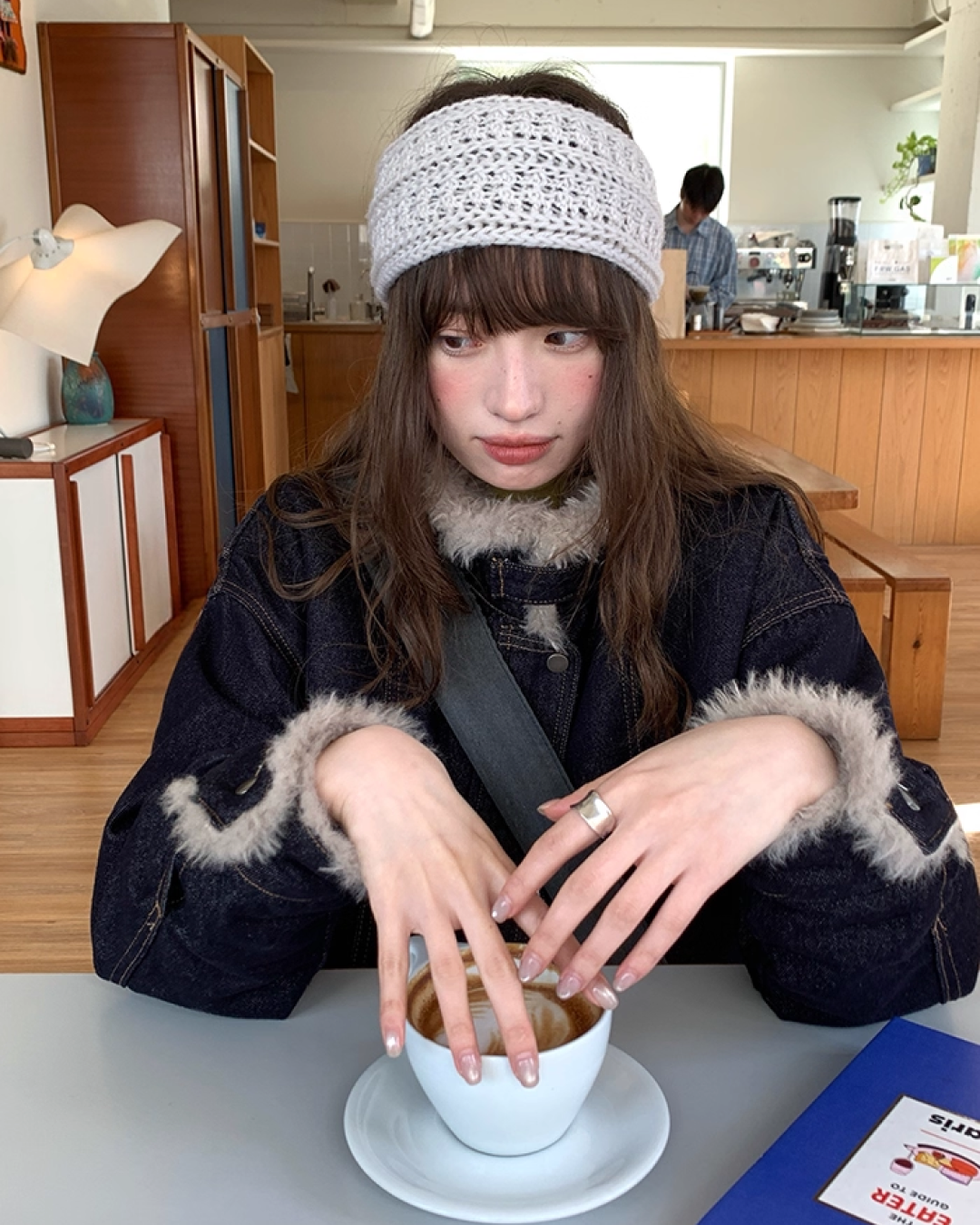 Denim Boa Blouson BU0055