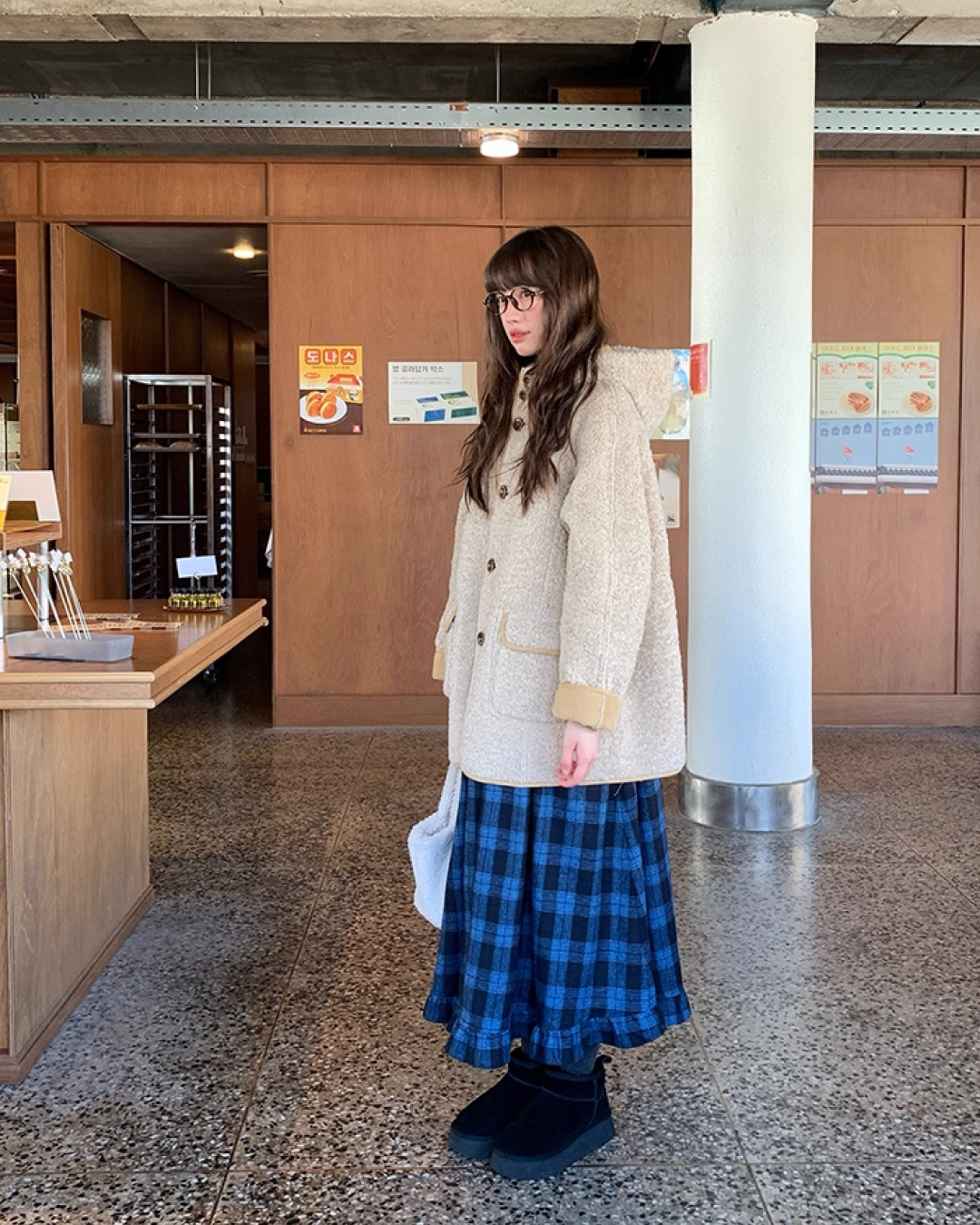 Reversible Boa Jacket BU0056