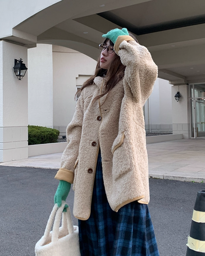 Reversible Boa Jacket BU0056