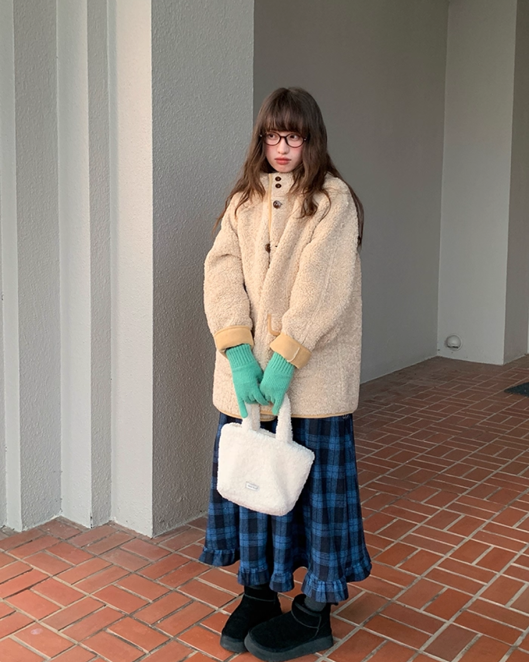 Reversible Boa Jacket BU0056