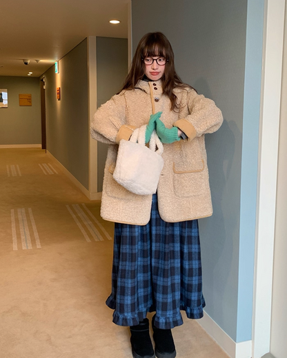 Reversible Boa Jacket BU0056