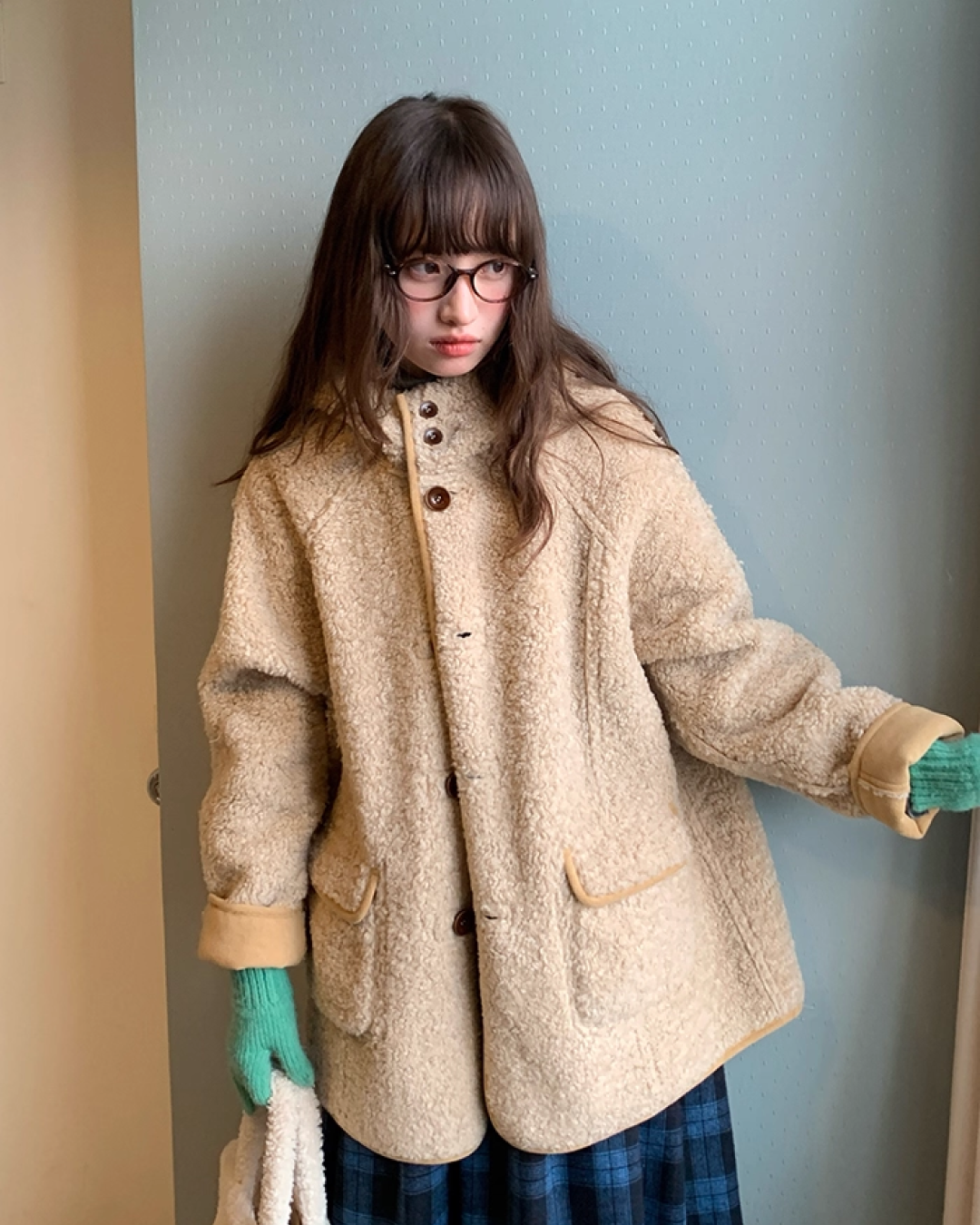 Reversible Boa Jacket BU0056