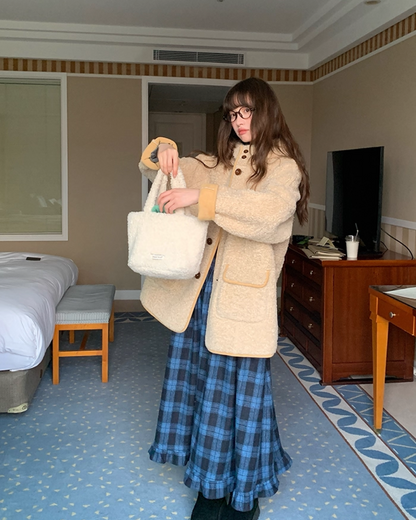 Reversible Boa Jacket BU0056