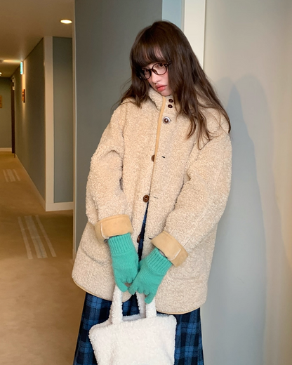 Reversible Boa Jacket BU0056