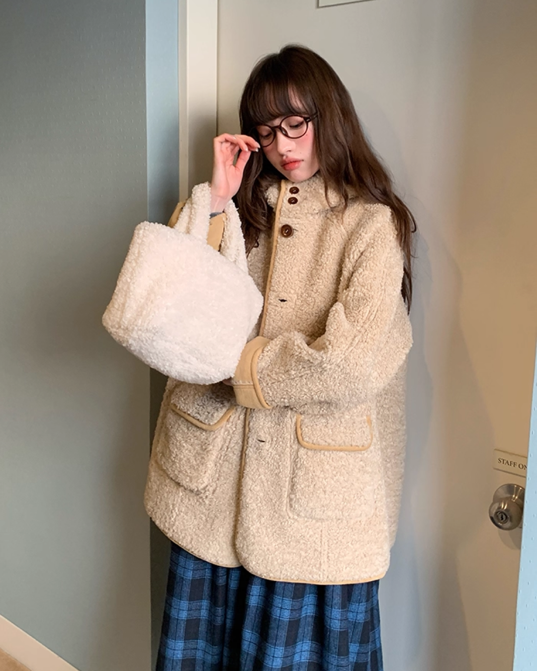 Reversible Boa Jacket BU0056