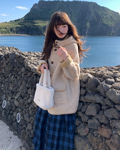 Reversible Boa Jacket BU0056