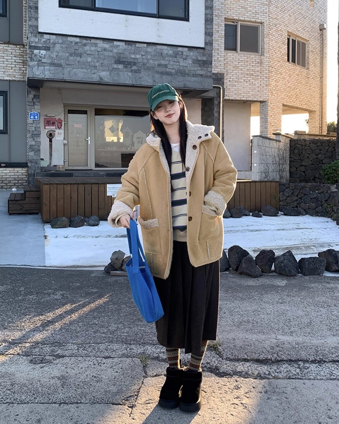 Reversible Boa Jacket BU0056