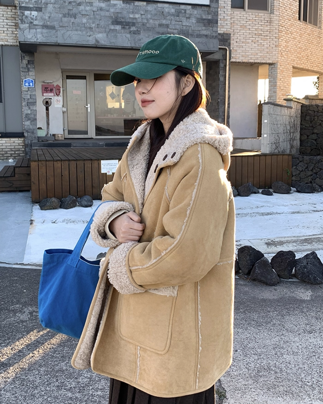 Reversible Boa Jacket BU0056