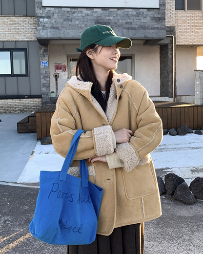 Reversible Boa Jacket BU0056