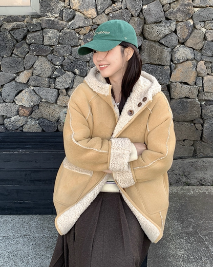 Reversible Boa Jacket BU0056