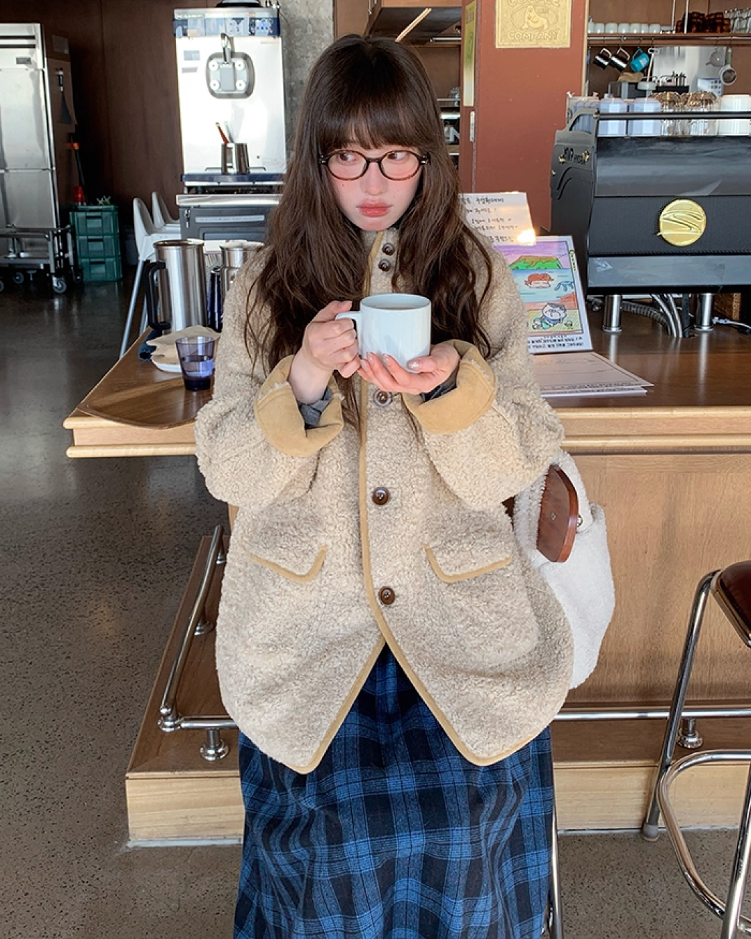 Reversible Boa Jacket BU0056