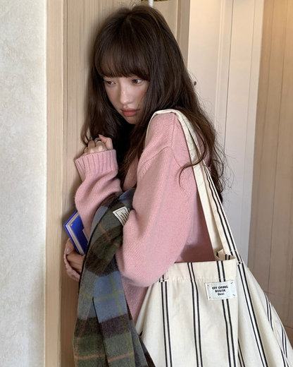 Short  Pocker Knit Cardigan BU0057