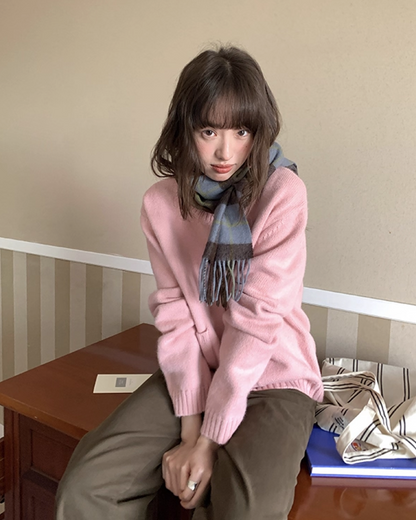 Short  Pocker Knit Cardigan BU0057