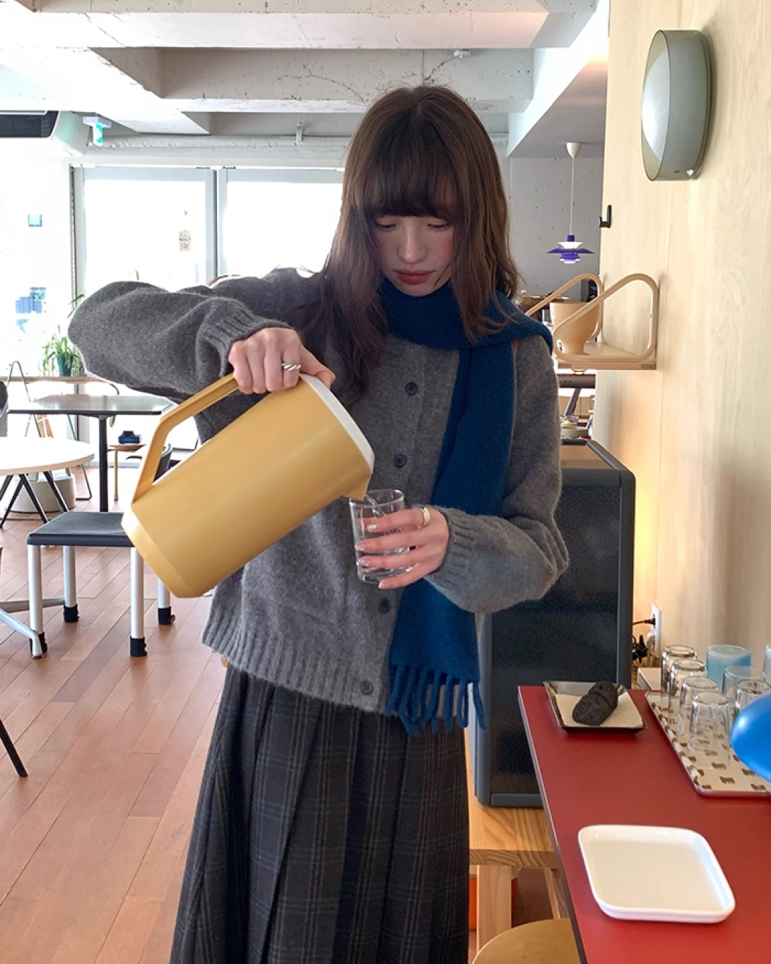 Short  Pocker Knit Cardigan BU0057