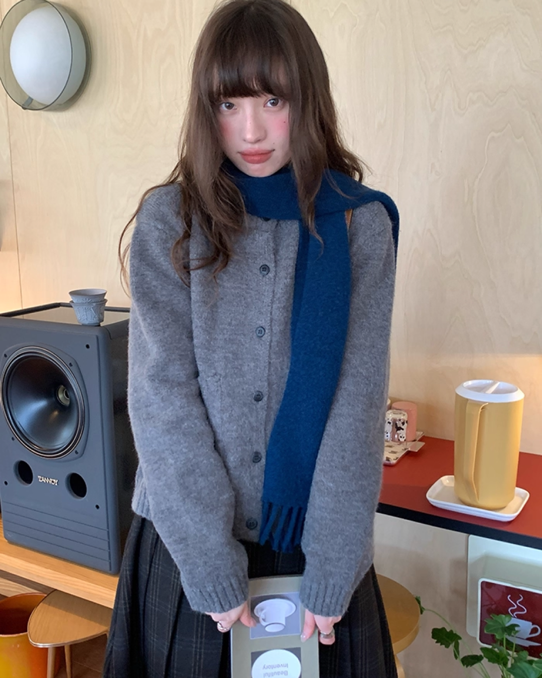 Short  Pocker Knit Cardigan BU0057