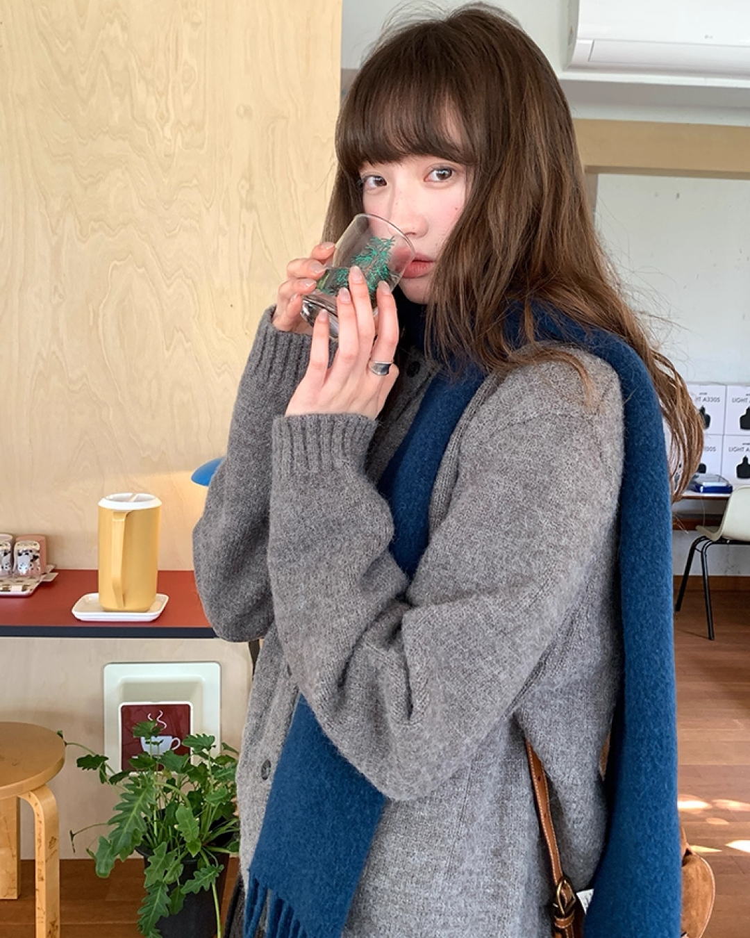 Short  Pocker Knit Cardigan BU0057