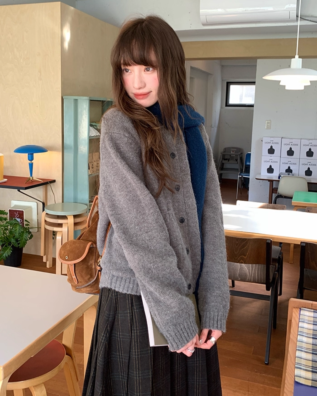 Short  Pocker Knit Cardigan BU0057