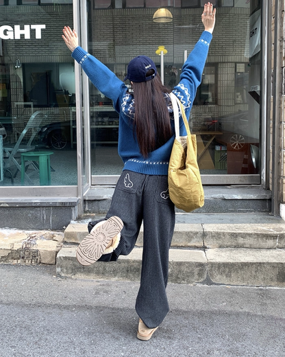 Relax Stripe Bottoms BU0059