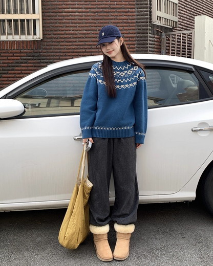 Relax Stripe Bottoms BU0059