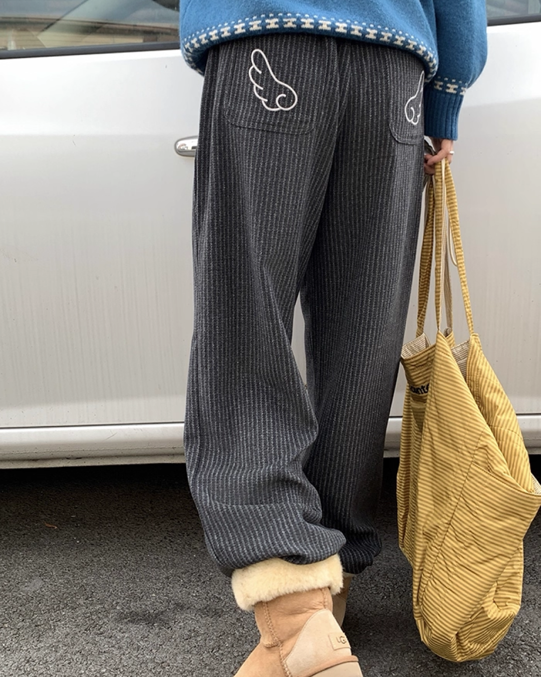 Relax Stripe Bottoms BU0059