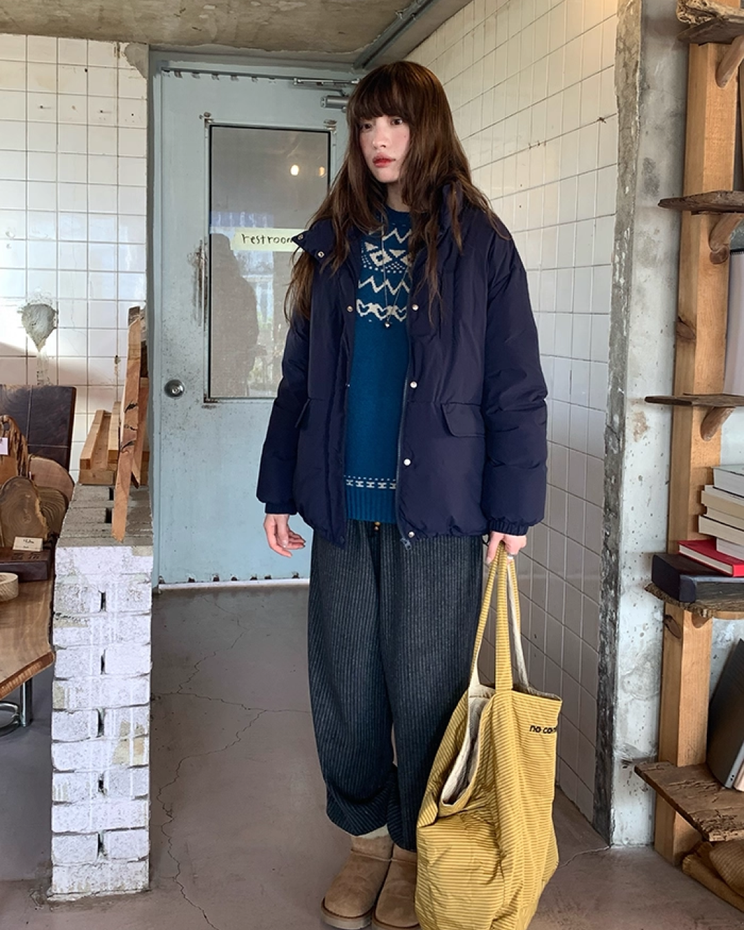 Relax Stripe Bottoms BU0059