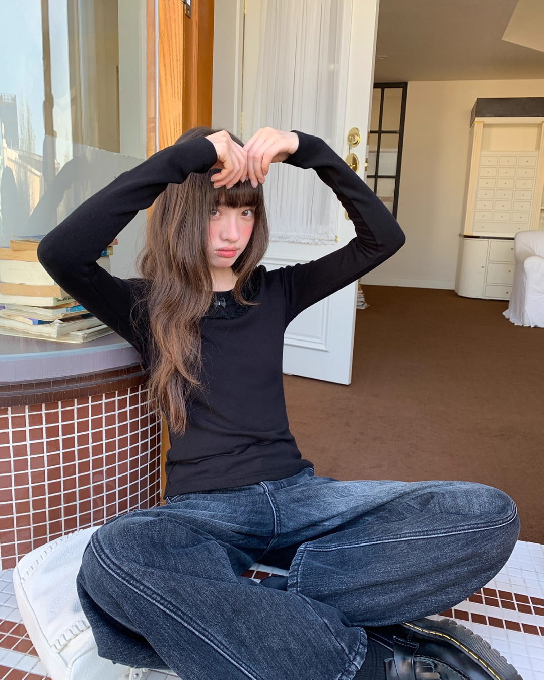 Baggy Denim Pants BU0061