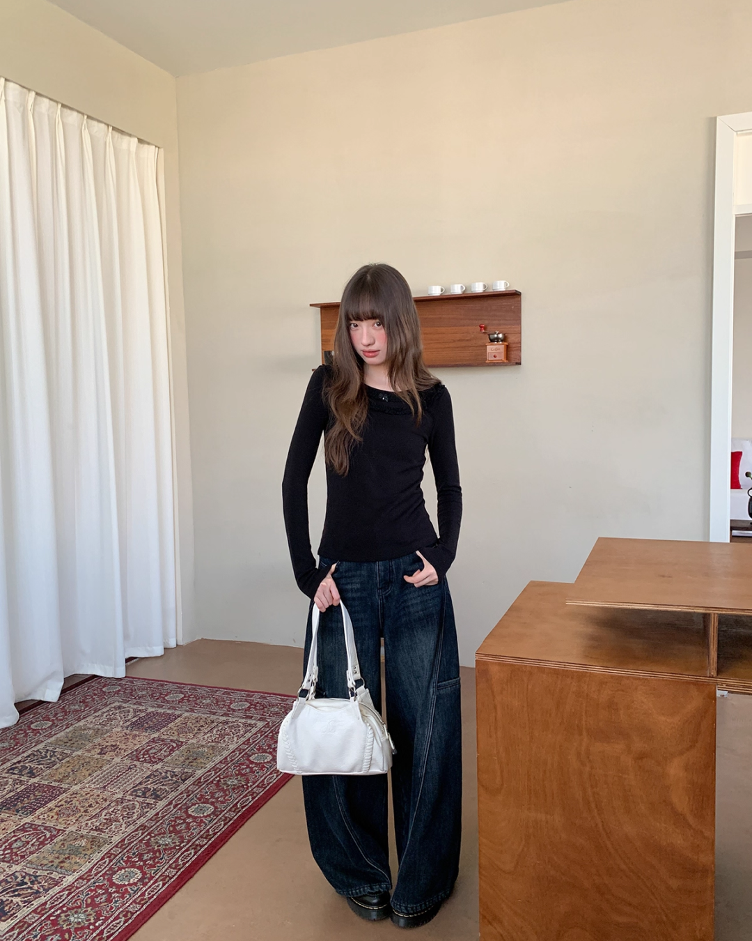 Baggy Denim Pants BU0061