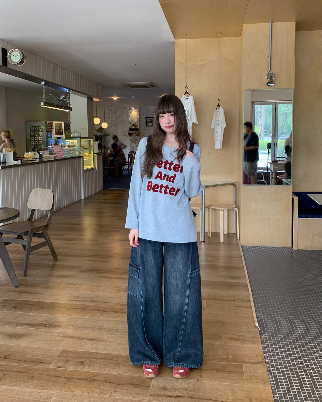 Baggy Denim Pants BU0061