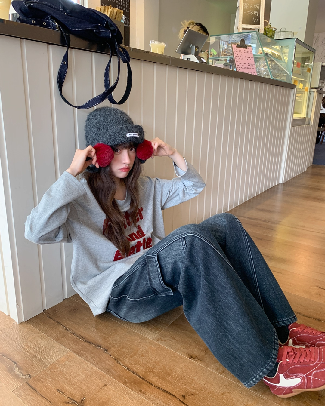 Baggy Denim Pants BU0061