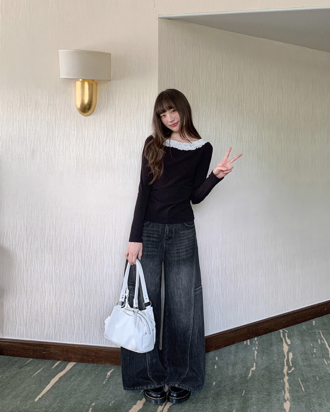 Baggy Denim Pants BU0061