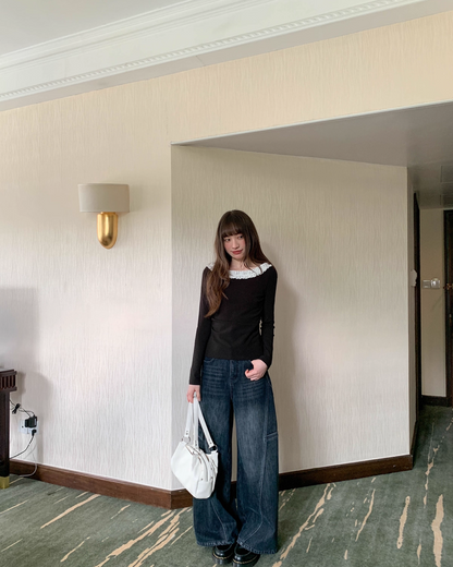 Baggy Denim Pants BU0061