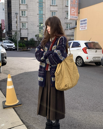 Middle Pleated Skirt BU0063