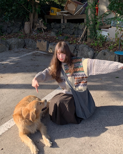 Middle Pleated Skirt BU0063