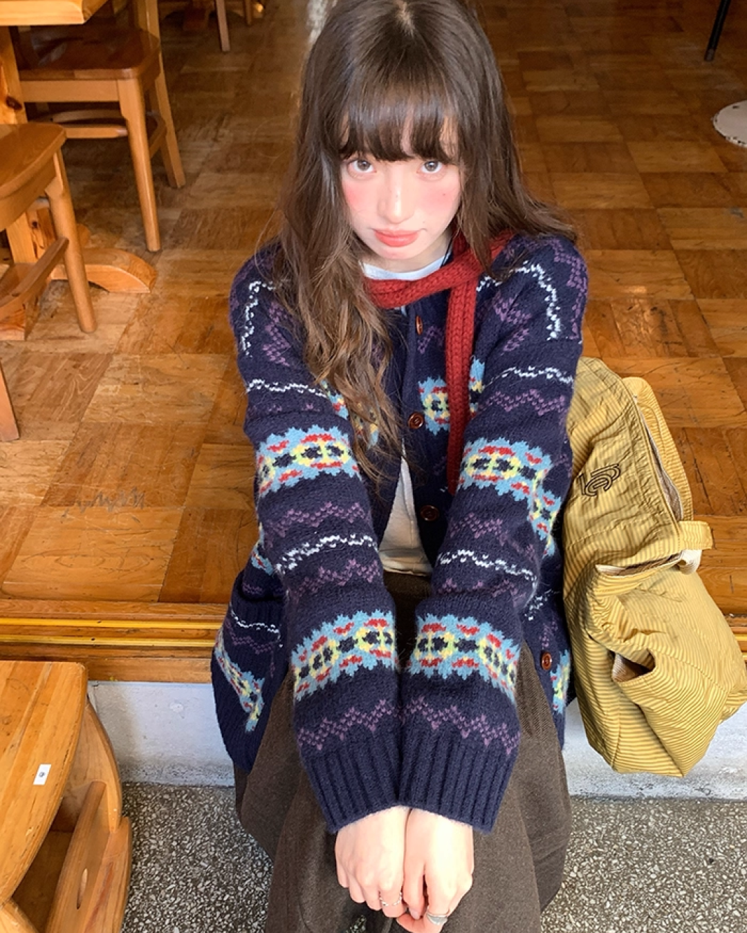 Middle Pleated Skirt BU0063