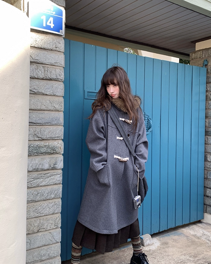 Long Boa Lining Check Outer BU0066