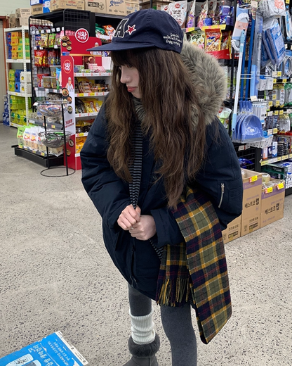 Boa Hood Long Coat BU0068