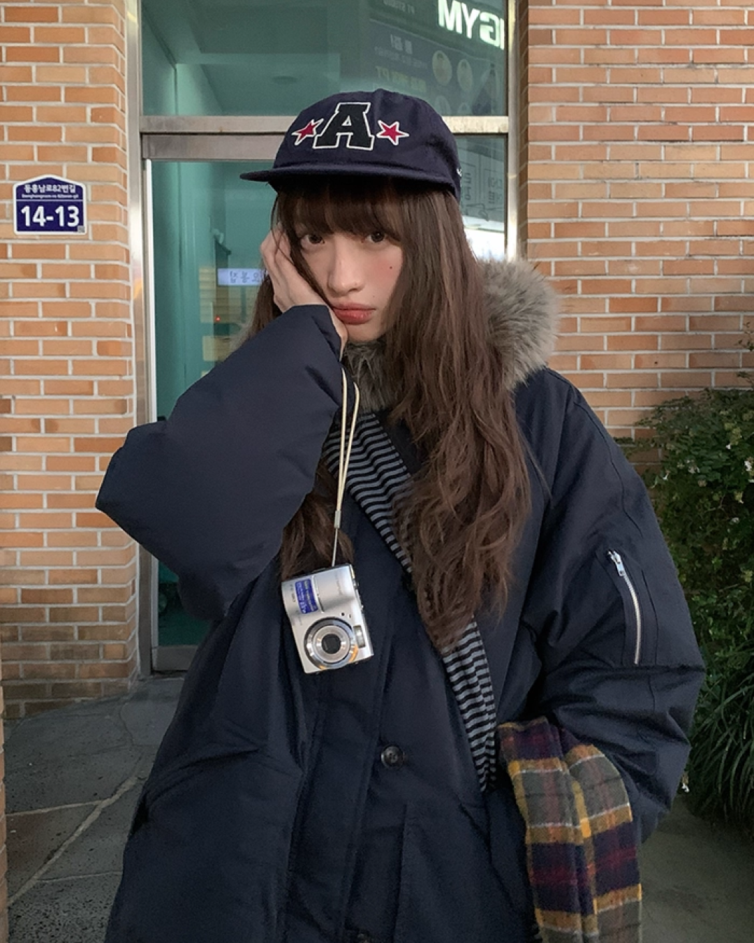 Boa Hood Long Coat BU0068