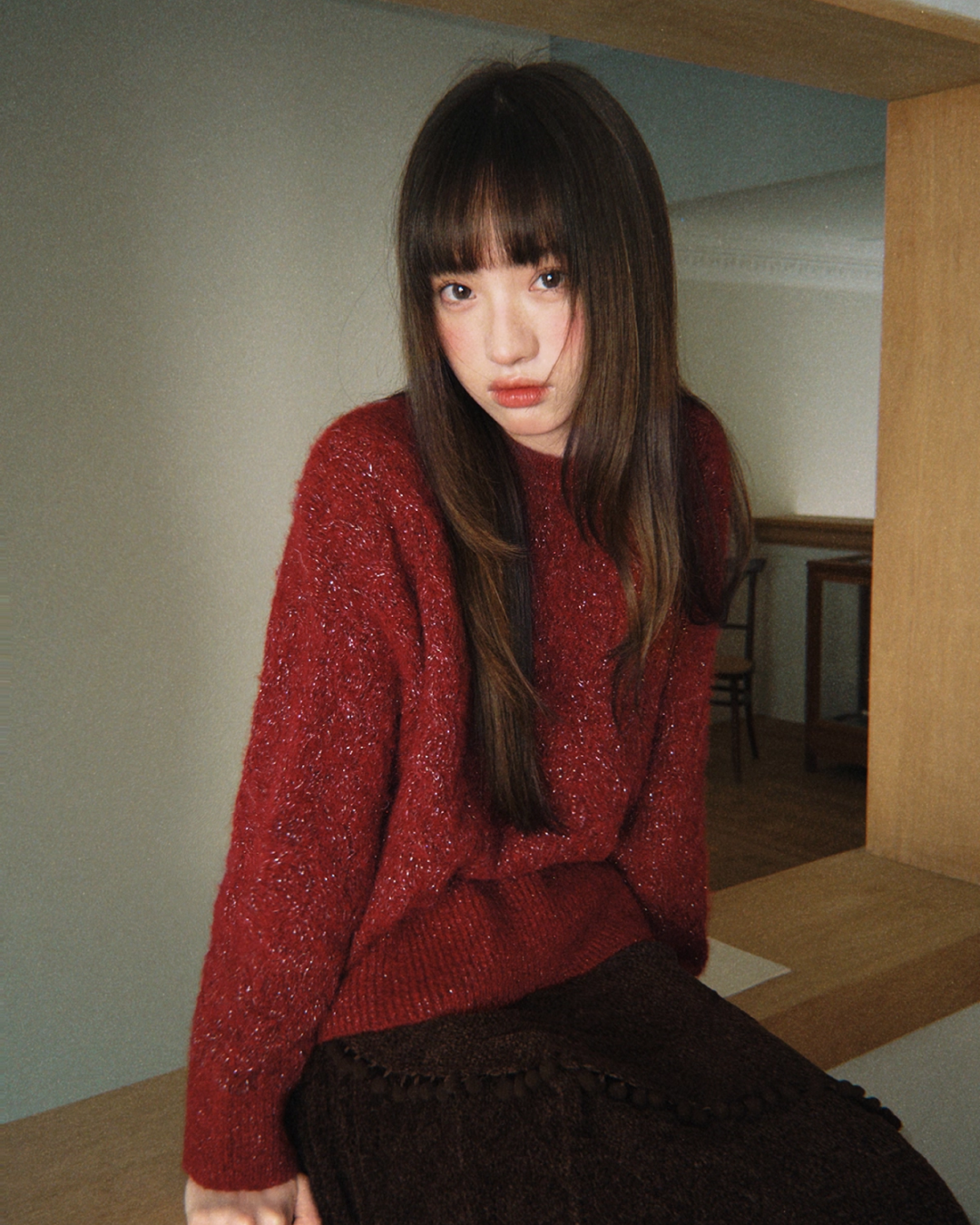 Sparkling Short Color Knit BU0069