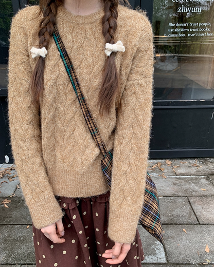 Sparkling Short Color Knit BU0069