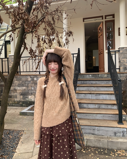 Sparkling Short Color Knit BU0069