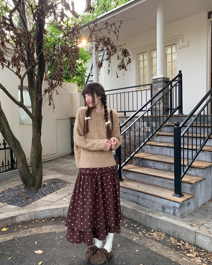 Sparkling Short Color Knit BU0069