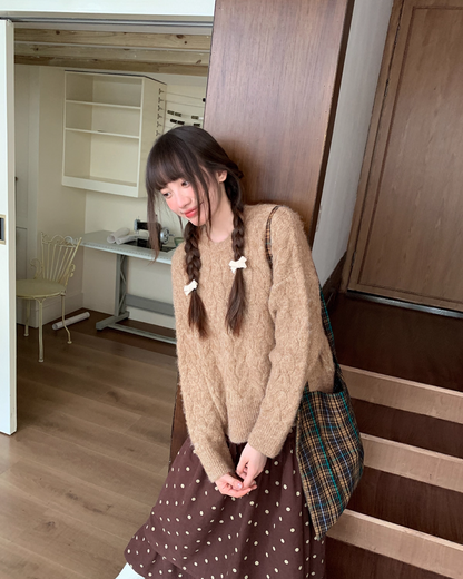 Sparkling Short Color Knit BU0069