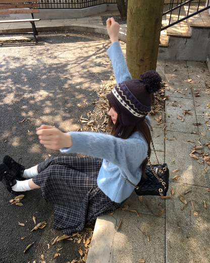 Sparkling Short Color Knit BU0069