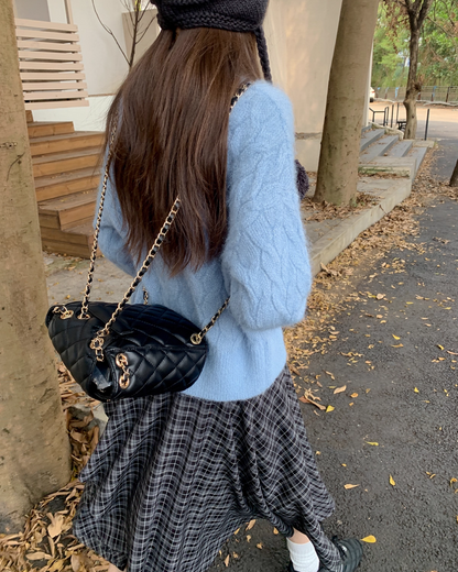 Sparkling Short Color Knit BU0069