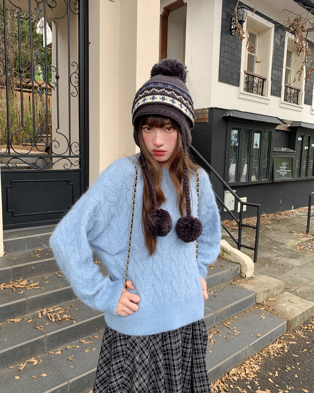 Sparkling Short Color Knit BU0069