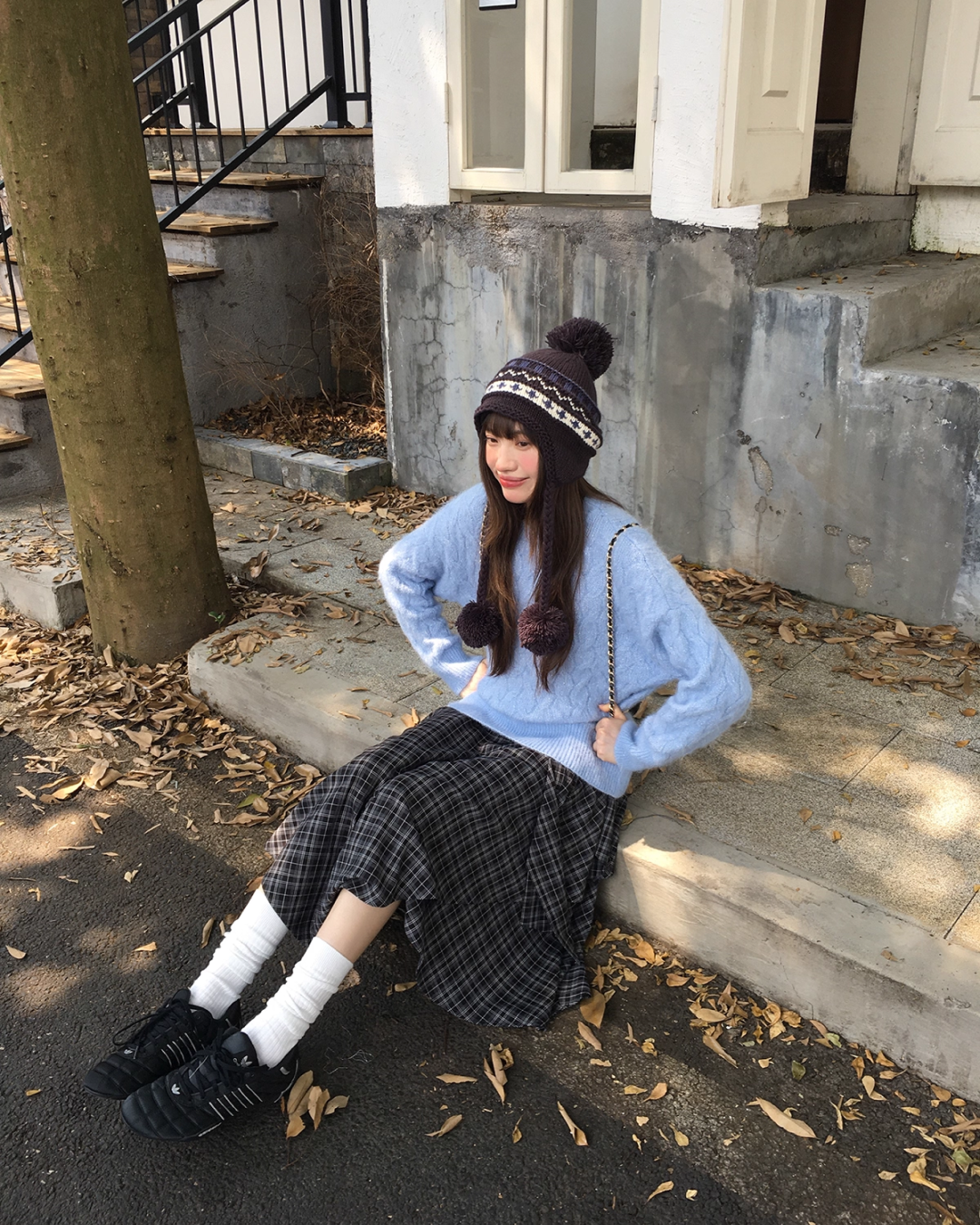 Sparkling Short Color Knit BU0069