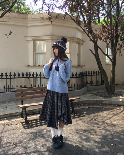 Sparkling Short Color Knit BU0069