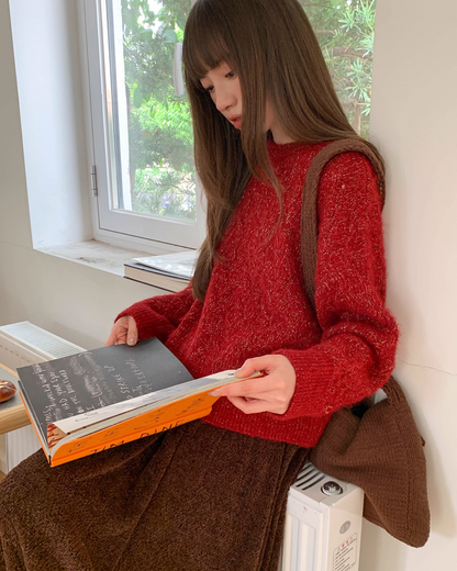 Sparkling Short Color Knit BU0069