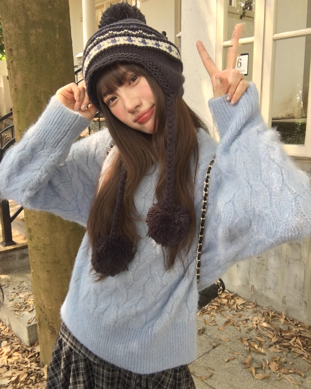 Sparkling Short Color Knit BU0069