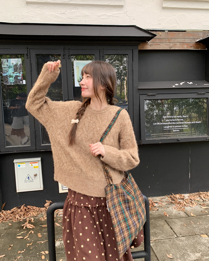 Sparkling Short Color Knit BU0069